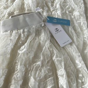 Cupshe lace bottom cover up